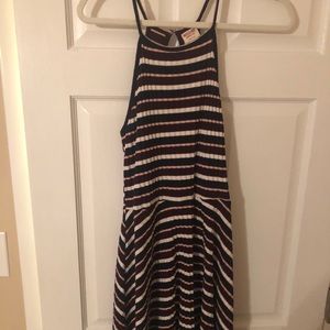 Target Striped Skater Dress